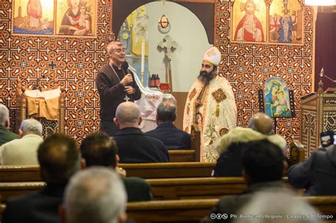 Mons Repole Alla Celebrazione Del Natale Con La Comunit Copta