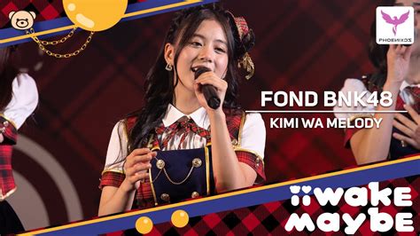 FondBNK48 Fancam KIMI WA MELODY BNK48 Roadshow Central Pattaya