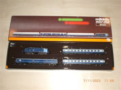 MÄRKLIN 81421 ZUGPACKUNG König Ludwig II Diesellok Br 218 und 3 Wagen