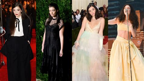 Lorde's style evolution: the pop star's iconic outfits from Pure Heroine to Solar Power