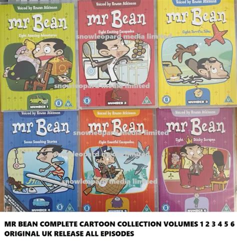 MR BEAN ANIMATED CARTOON COMPLETE SERIES VOLUME 1 2 3 4 5 6 DVD 46