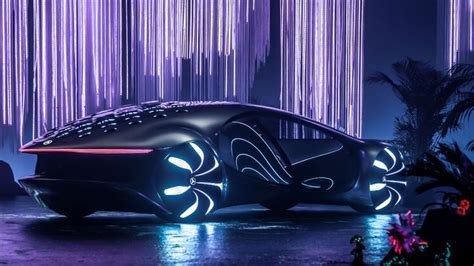 Wallpaper Mercedes Benz VISION AVTR CES 2020 Electric Cars 4K Cars