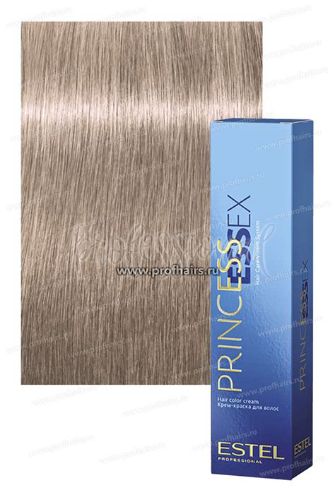Estel Princess Essex 10/16 Светлый блондин пепельно-фиолетовый Крем ...