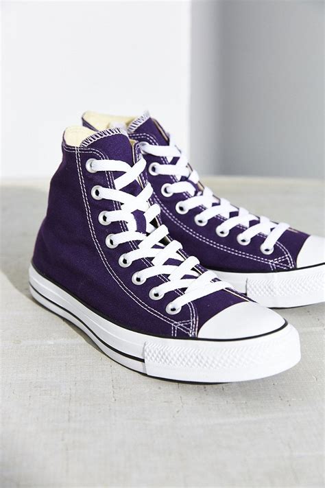 All Purple Converse