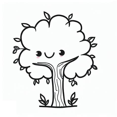 Coloriage Arbre Nu télécharger et imprimer gratuit sur