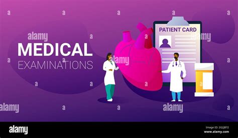 Doctors Team Examining Human Heart Medical Consultation Internal Organ