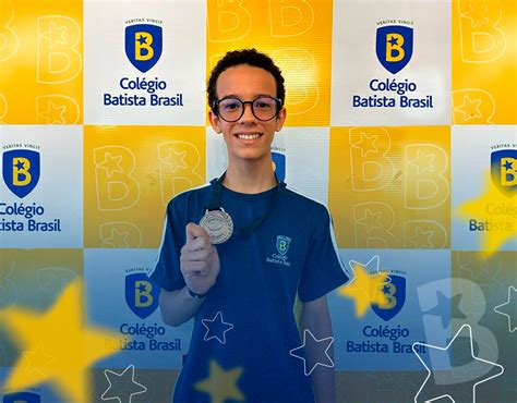 Estudante Do Col Gio Batista Brasil Jo O Pessoa Conquista Medalha Na