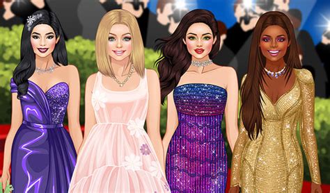 Red Carpet Dress Up Game By Igry Dlja Devochek Play Online For Free