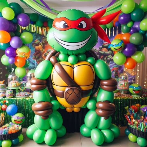 Bodacious Ninja Turtle Party Decoration Ideas Homedecorfull