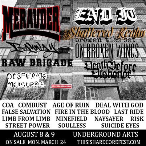 Lineup And Info This Is Hardcore Fest
