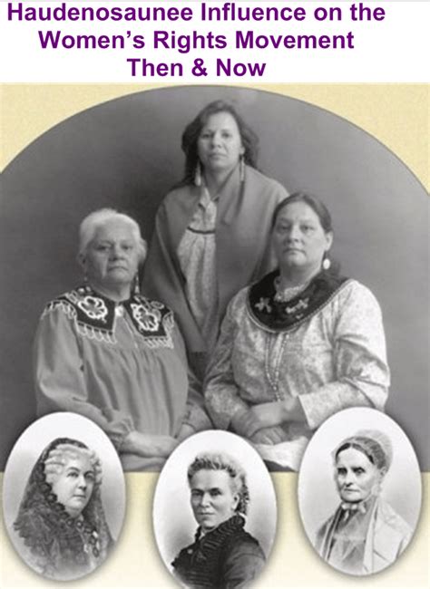 Haudenosaunee women inspired women’s suffrage movement - American ...