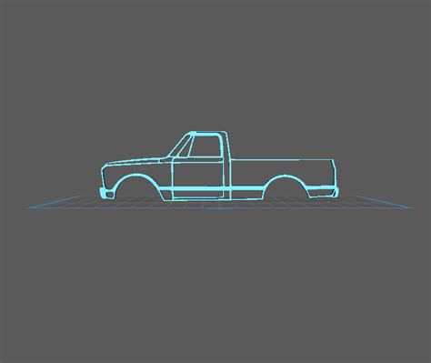 Stl File Chevrolet C10 🚙 ・3d Printing Model To Download・cults