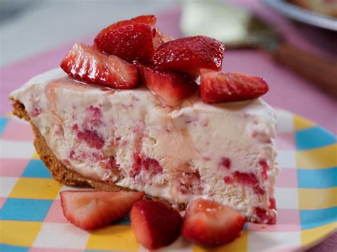 Frozen Strawberry Pie Recipe Alex Guarnaschelli Food Network