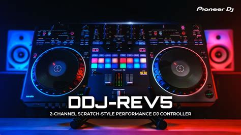 DDJ REV5 2 Channel Scratch Style Professional DJ Controller Overview