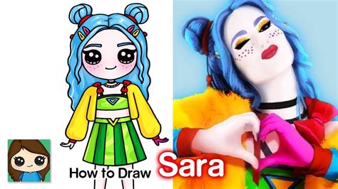 How To Draw Dancer Sara Just Dance YouTube