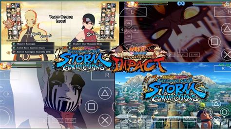 Naruto Ultimate Ninja Storm Conections X Naruto UN Impact Ppspp YouTube