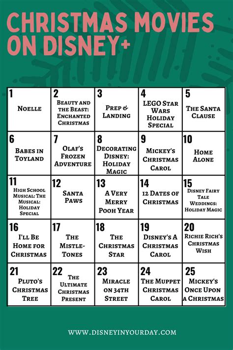 Christmas Movies On Disney Disney In Your Day