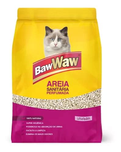 Arena Sanitaria Granulada Perfumada Baw Waw Para Gatos Kg Mercadolibre