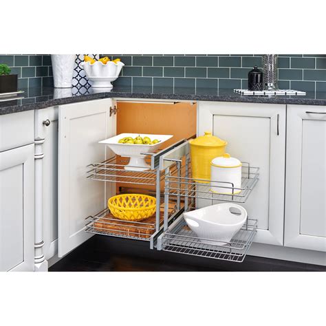 Rev A Shelf Pull Out Blind Corner Kitchen Cabinet Organizer Reviews