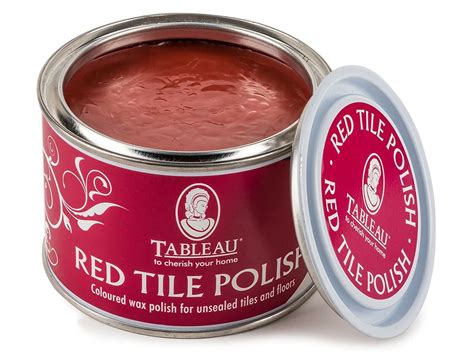 Red Tile Floor Polish Tableau 250ml Adds Colour To Brickwork And Unsealed