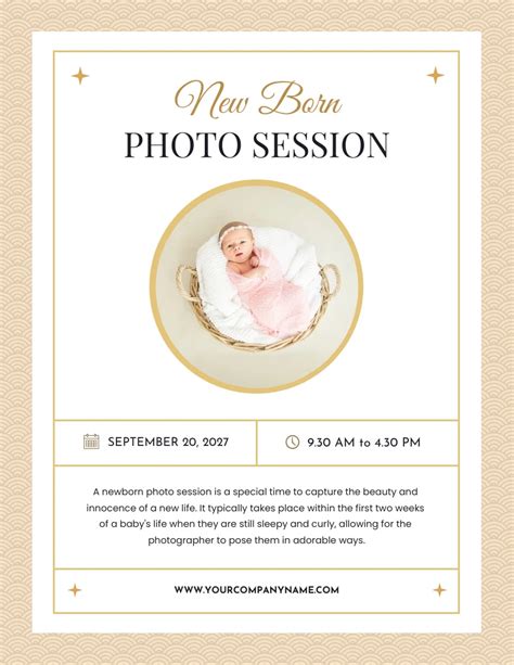 Information Session Flyer Template Venngage