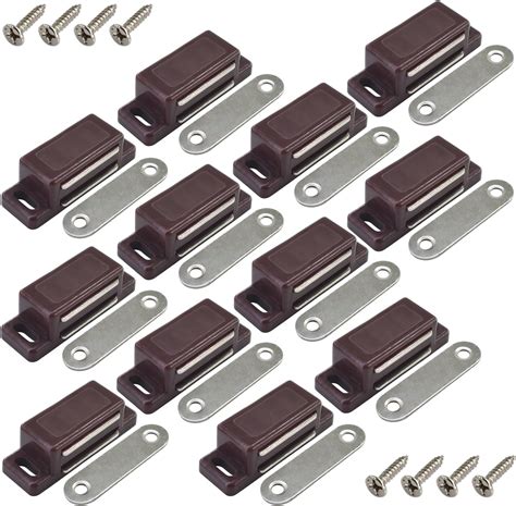 12pack Plastic Cabinet Magnetic Door Catch With Screws For Kitchen