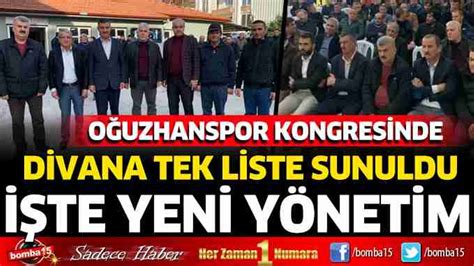 OĞUZHANSPOR un YÖNETİM KURULU BELLİ OLDU Burdur Haber Burdur