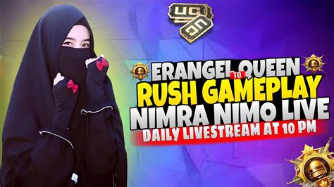 NIMRA NIMO LIVE I TRIED 30 KILL IN ERANGLE MAPE FULL RUSH GAMEPLAY