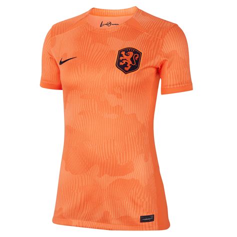 Nike Womens Netherlands 202324 Home Jersey Orangeblack Azteca Soccer