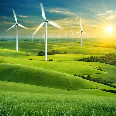 Premium Ai Image Wind Turbine In The Field Harnessing Natures Breath A Captivating Photograph