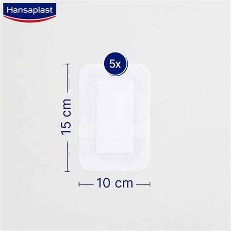 Hansaplast Sensitive 3XL 10 Cm X 15 Cm 5 St Shop Apotheke