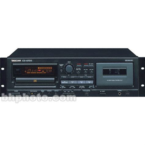 Tascam Cd A700 Combination Cd Player And Cassette Cd A700 Bandh