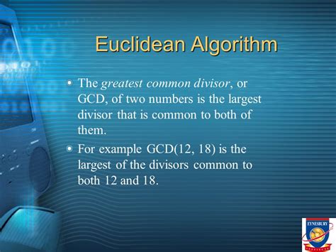 Euclidean Algorithm How To Find A Greatest Common Divisor In Several Easy Steps Ppt Download