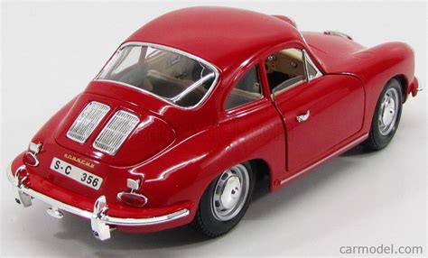 Burago R Porsche B Coupe Red