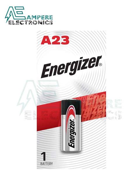 Energizer A23 Miniature Alkaline Battery 12vdc Ampere Electronics