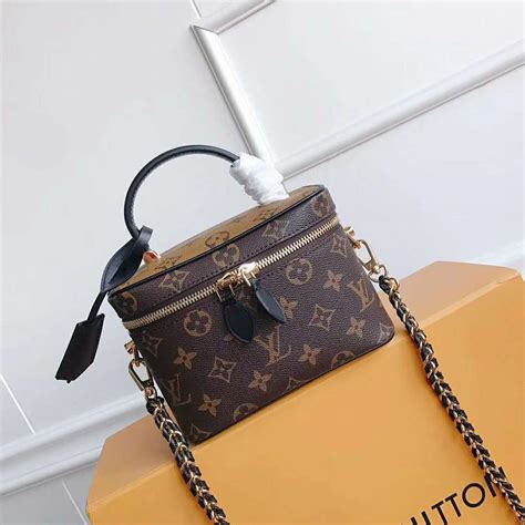 Louis Vuitton Lv Unisex Vanity Pm In Monogram Canvas Brown Lulux