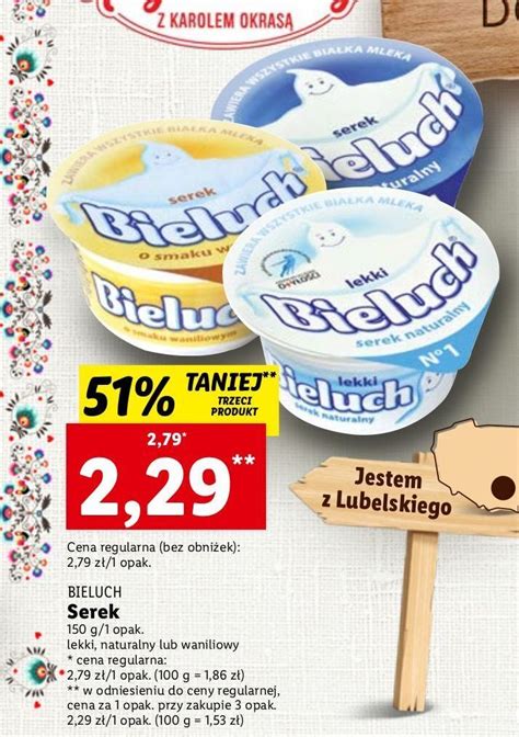 Promocja Serek Naturalny Bieluch W Lidl