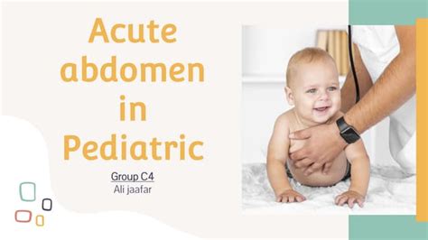 Acute Abdomen In Pediatric Ppt