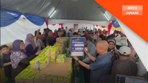 Jualan Rahmah Rekod Lebih 600 000 Pengunjung Di Johor YouTube