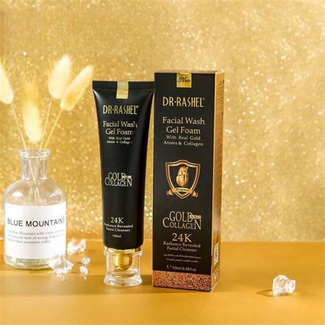 Gel De Curatare Cu Aur Si Colagen 24k Gold Collagen Dr Rashel Wash