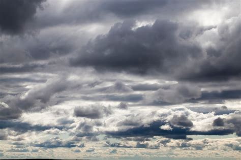 Premium Photo Gray Sky With Clouds