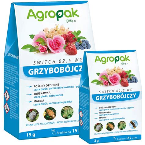 Switch Wg Agropak Cyprodynil Fludioksonil Rodek Grzybob Jczy