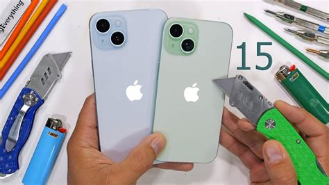 IPhone 15 Durability Test Is Aluminum Better Than Titanium YouTube