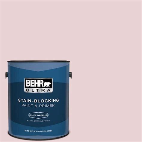 Behr Ultra Gal S Beloved Pink Extra Durable Satin Enamel