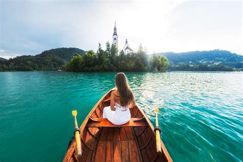 Visit And Explore The Church On An Island In Lake Bled, Slovenia