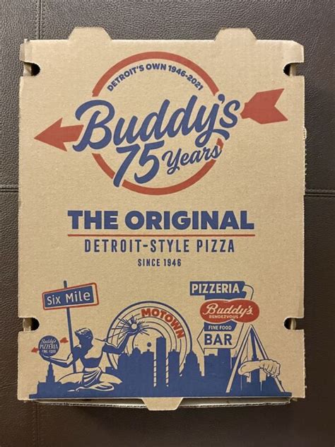 Buddy's Pizza in Detroit, Michigan • The Burger Beast