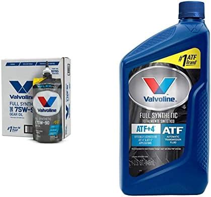 Amazon Valvoline Flexfill SAE 75W 90 Full Synthetic Gear Oil 1 QT