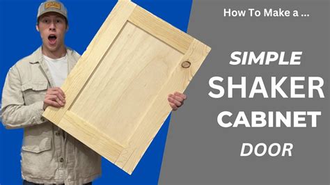 How To Make Cabinet Doors Super Simple Diy Woodworking Cabinet Youtube