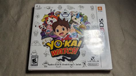 Yo Kai Watch New Item Box And Manual Nintendo 3ds