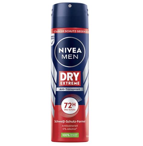 Nivea Men Dry Extreme Deo Spray Mit Anti Transpirant F R Statt